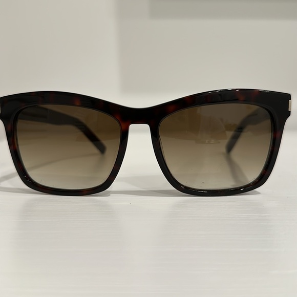 Saint Laurent Tortoise Sunglasses - Picture 2 of 6